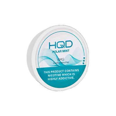 HQD Nicotine Pouches - Polar mint 6MG